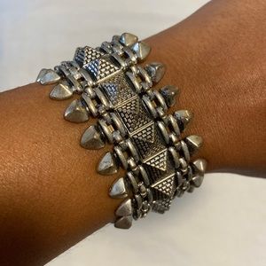 Chunky Silver Bracelet